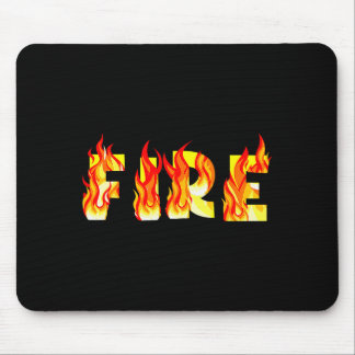 Funny Fire And Ice Fire Couple Diy Costume Hallowe Mouse Pad