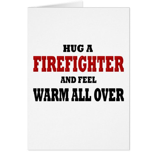 Funny Firefighter Cards (Front)