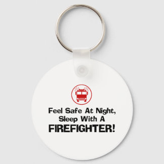 Funny Firefighter Keychain