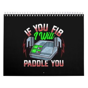 Funny FireFighter Police Office Defibrillator Calendar