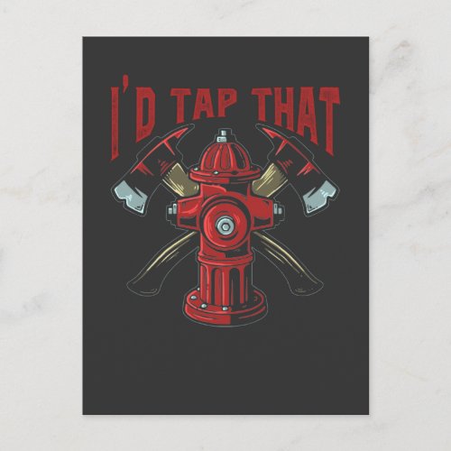 Funny Firefighter Sayings Firemen Postcard