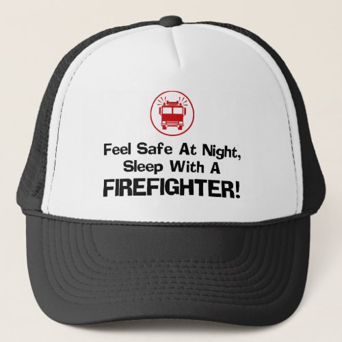 Funny Firefighter Trucker Hat