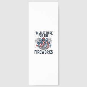 Funny Fireworks Lover Vintage Patriotic Shirt_1 Bookmarks