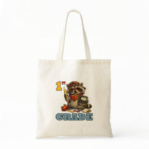Funny First Grade Feral Raccoon Back-to-school