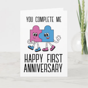 funny first wedding anniversary cards