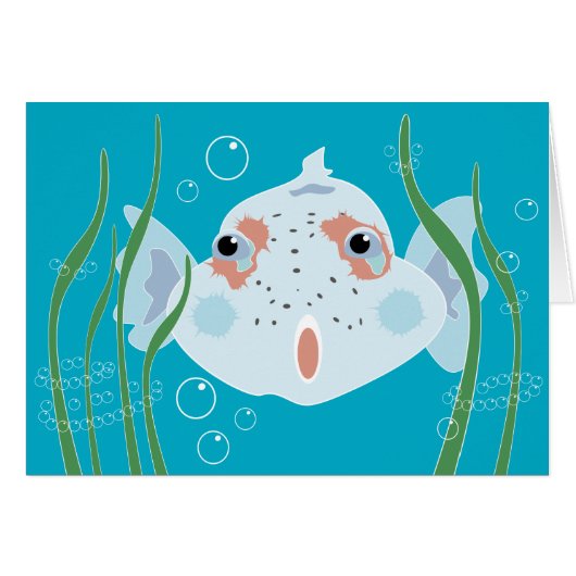Funny Fish Cards (Front Horizontal)