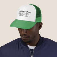 Funny Fishing Hat Best Catch ?, Zazzle