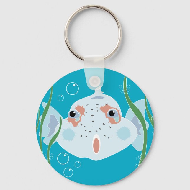 Funny Fish Keychain (Front)