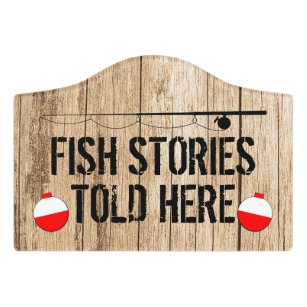 I Fish Sign, Funny Fishing Sign, Fishing Decor, Fishing Humor Sign