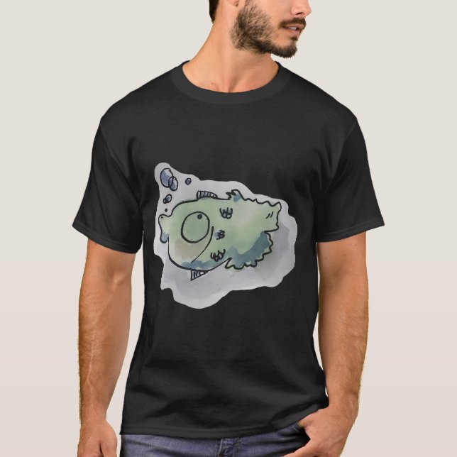 funny fish T-Shirt (Front)