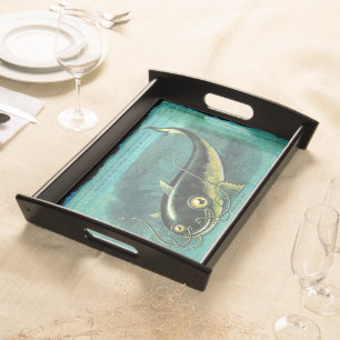 Funny Fish Tray, Namazu Serving Tray