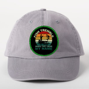 Funny Fish Tremble When They Hear My Name Fishing Patch