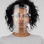 Funny Fishermen Fishing Trout Fish Hook Face Shield (Insitu)