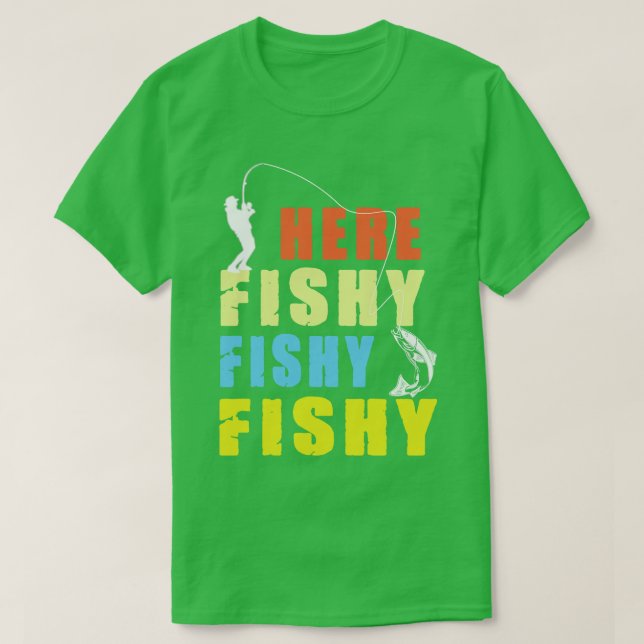 Funny Fishing 4 T-Shirt (Design Front)