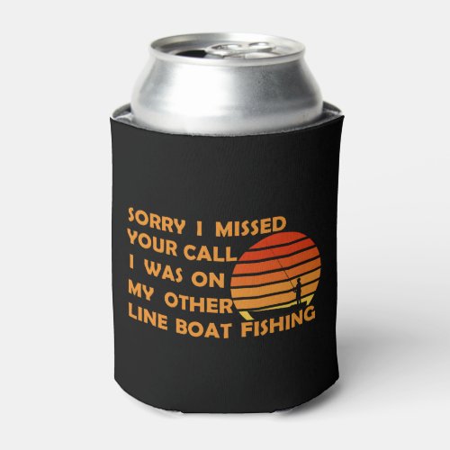 Funny fishing can cooler