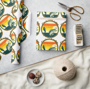 Funny Fishing Can't Work Today My Arm Is In A Cast Wrapping Paper