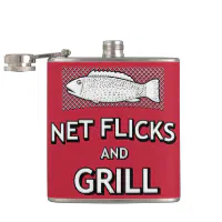 Fishing Flask, Zazzle