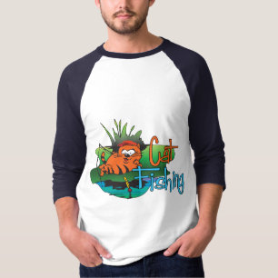 Funny Fishing - Cat Fishing T-Shirt