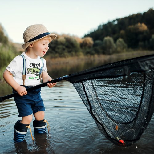 Funny Fishing Catch and Eat Toddler T_shirt