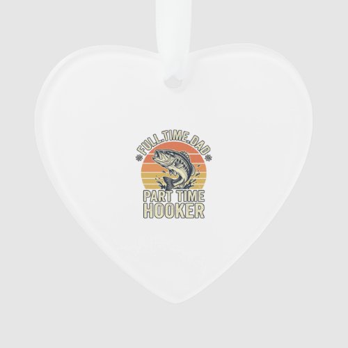 Funny Fishing Dad Vintage Bass Shirt Design (2)_1 Ornament