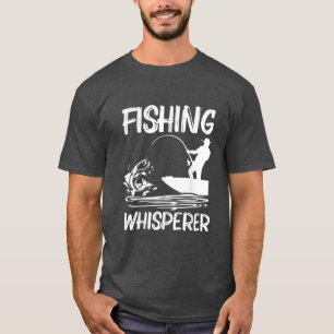Funny Fishing Design For Men Women Fisherman Bait  T-Shirt