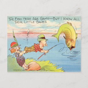 funny fisherman cartoon