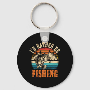 Funny Fishing For Men Women Boy Kids Funny B Dad F Keychain