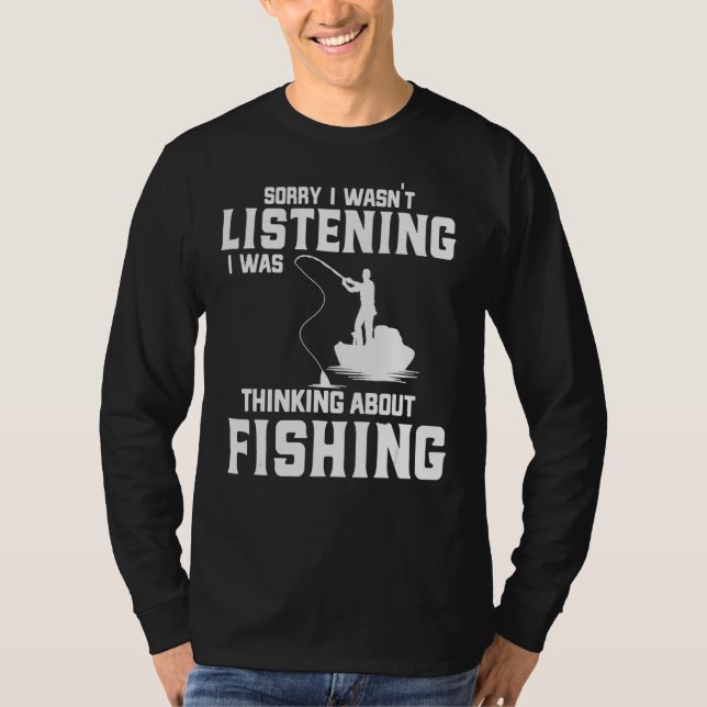 Funny Fishing For Men Women Trout Bass Fisherman V T-Shirt (Front)