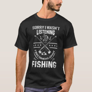 Funny Fishing For Men Women Trout Bass Fisherman V T-Shirt