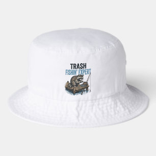 Funny fishing gift bucket hat