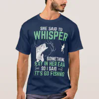 Wtf Where's The Fish Men's Fishing Fathers Day T-Shirt