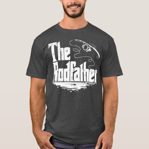 Funny Fishing Gift   The Rodfather T_Shirt