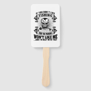 Funny Fishing Hand Fan