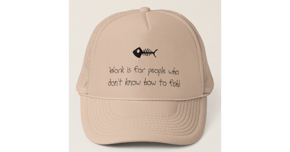 Funny Fishing Hat | Zazzle