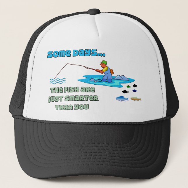 Funny Fishing Hat  Fishing Humor Fishing Cap (Front)