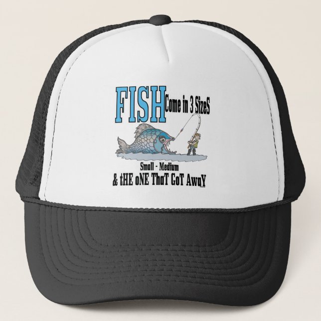Funny Fishing Hat  Fishing Humor Fishing Cap (Front)