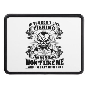 Funny Fishing Hitch Cover