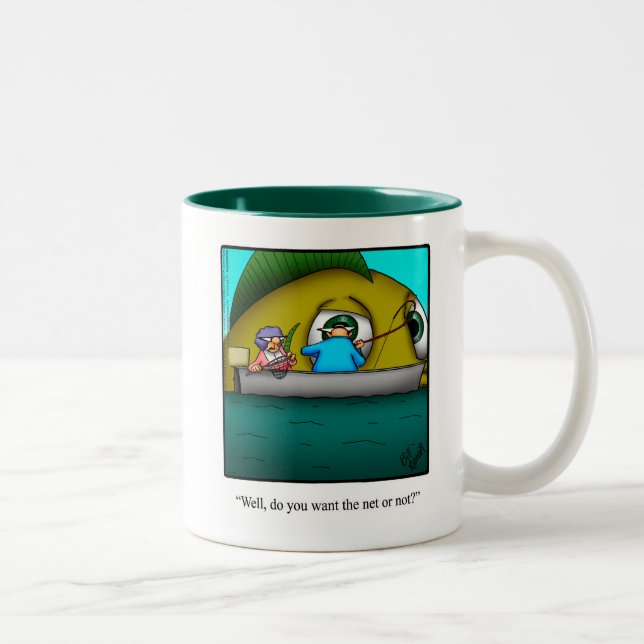 Funny Fishing Humor Mug Gift (Right)