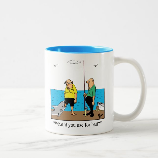 Funny Fishing Humor Mug Gift (Right)