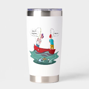 Funny Fishing Insulated Tumbler