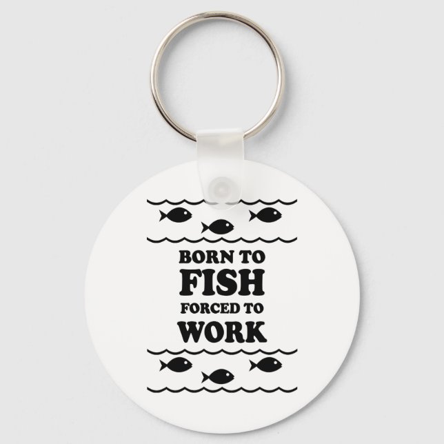 Funny fishing keychain (Front)