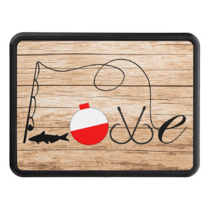 Funny Fishing Love Hitch Cover