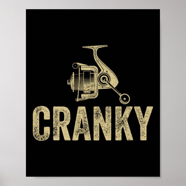 Funny Fishing Men Dad  Poster (Front)