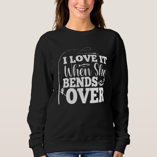 Funny Fishing Men Women Fisherman Fishing Sweatshirt (Front)