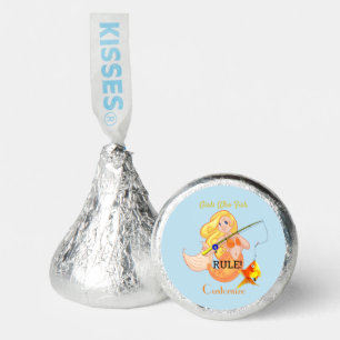 Funny Fishing Mermaid Girl Thunder_Cove     Hershey®'s Kisses®