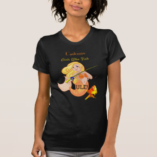 Funny Fishing Mermaid Girl Thunder_Cove T-Shirt