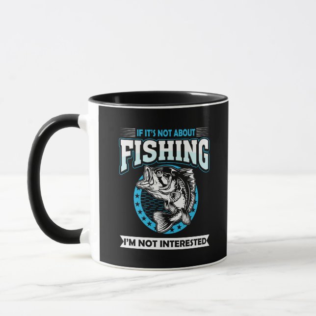 Funny fishing mug (Left)