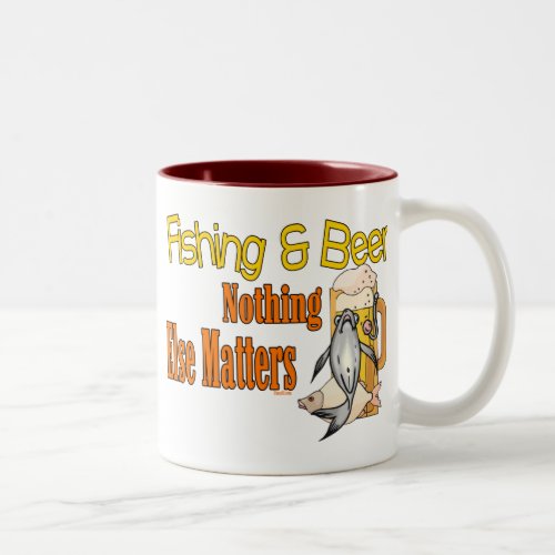 Funny Fishing Mug  Fishing Humor Fishing Beer