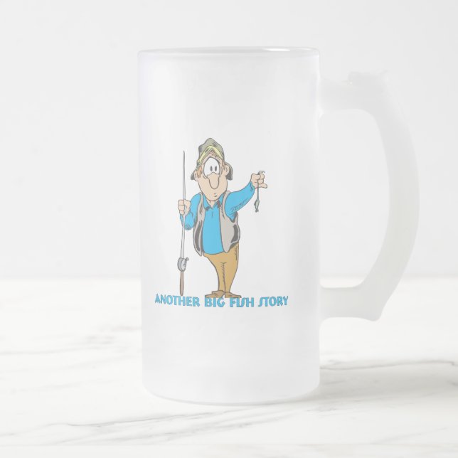 Funny Fishing Mug  Fishing Humor Fishing Big Fish (Right)