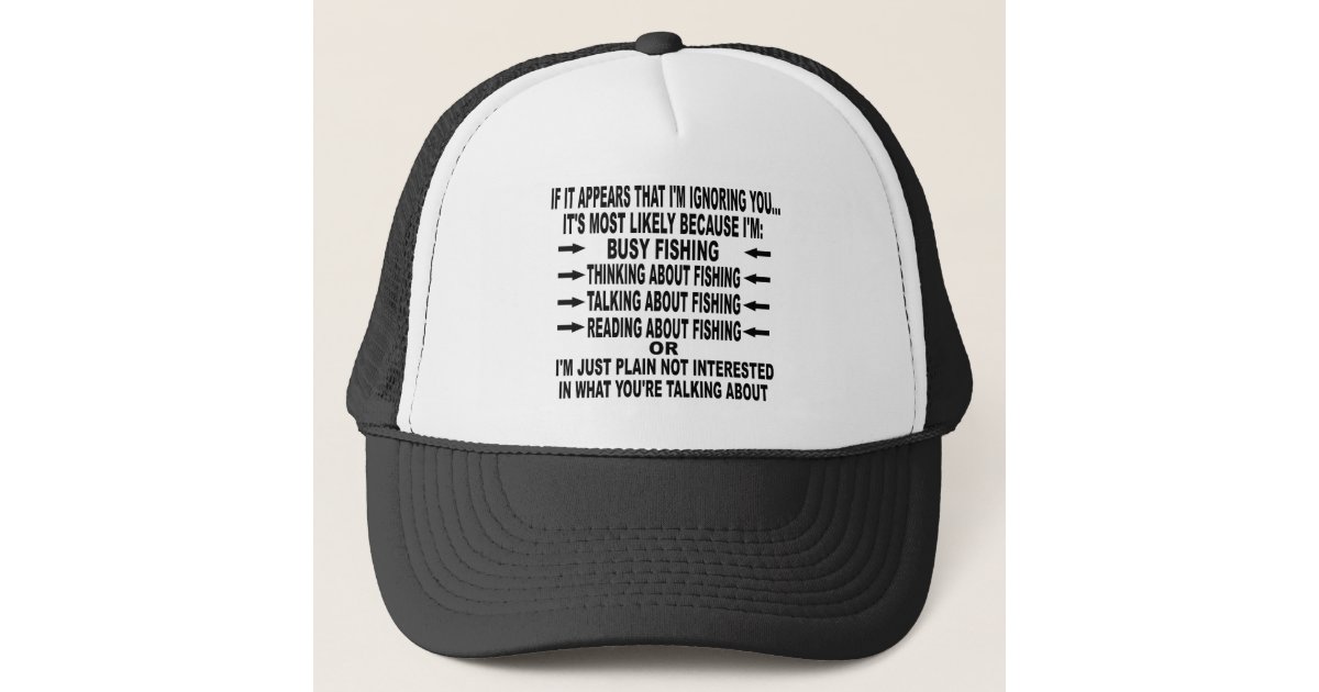 Fishing Sucks Trucker Hat